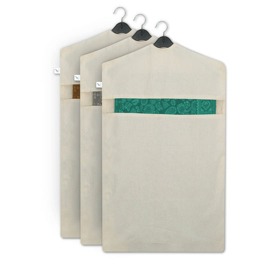 Multipurpose Hanging Garment Cover for Suits, Blazers, Jackets & Lehengas