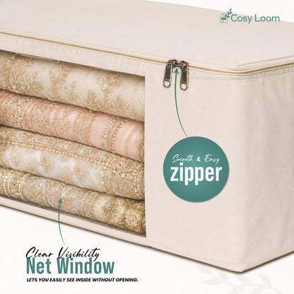 Premium Saree Storage Cover Set (Pack of 6)