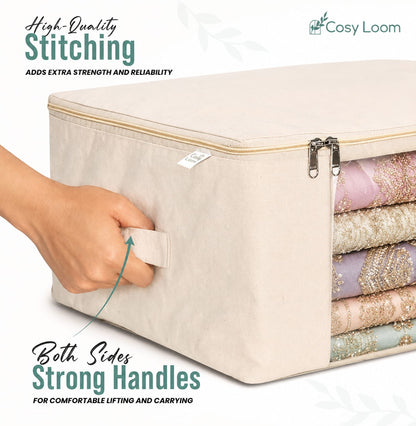 Premium Saree Storage Cover Set (Pack of 6)