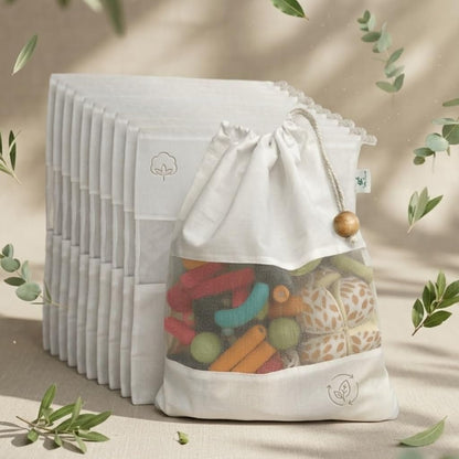 Premium Multi-Purpose Mesh Storage Bag Set