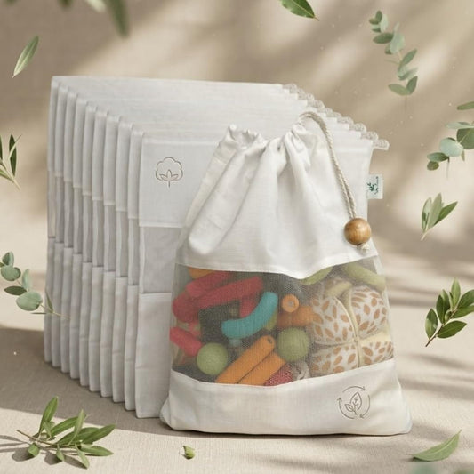 Premium Multi-Purpose Mesh Storage Bag Set