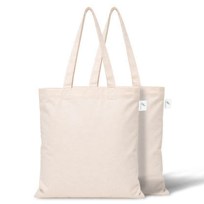 Premium Cotton Tote Bag (Pack of 2)