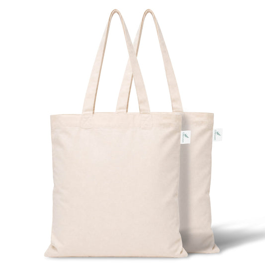 Premium Cotton Tote Bag (Pack of 2)